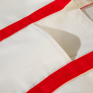 Sac fourre-tout en toile de <span class=keywords><strong>coton</strong></span> <span class=keywords><strong>blanc</strong></span> de taille personnalisée en gros Sac à provisions uni réutilisable à la mode - Product Image 4