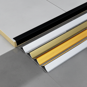 Profilé <span class=keywords><strong>en</strong></span> aluminium <span class=keywords><strong>en</strong></span> forme de L, <span class=keywords><strong>en</strong></span> céramique polie, <span class=keywords><strong>en</strong></span> aluminium 6063, design moderne, métal, revêtement <span class=keywords><strong>en</strong></span> <span class=keywords><strong>poudre</strong></span>, protection des bords, bande d'angle - Product Image 1