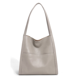 Bolso de Hombro de Cuero Genuino de Alta Calidad 2025, Bolso Tipo Cubo de Gran Capacidad para Mujer - Product Image 6