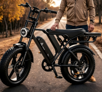 Vélo de montagne électrique pour adultes avec moteur central, frein à disque sans balais, cadre en acier, affichage numérique