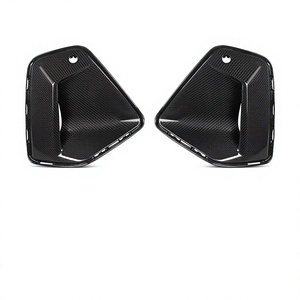 Guardabarros Delantero Lateral de Fibra de Carbono Real Brillante con Tejido Twill 3*3 para BMW Serie 5 G60 G68 I5 Estilo OEM 2024-IN Reemplazo Directo - Product Image 1