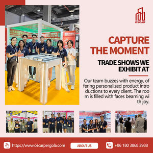 Pergola de jardin extérieure avec toit rétractable, angle réglable et caractéristiques résistantes aux intempéries - Product Image 3