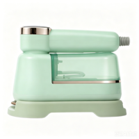 Défroisseur Vapeur Portable à Écran Tactile, Détachable Multi-Étapes, Réservoir d'Eau 160ml, Fer à Repasser Électrique, Brosse Vapeur 1300W, Anti-Brûlure à Sec pour Vêtements
