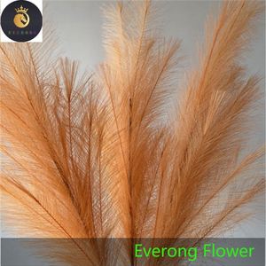 Vente en gros de <span class=keywords><strong>fleurs</strong></span> de roseau artificielles pour décoration de fête de mariage, plumes, fleur d'herbe de pampa blanche et <span class=keywords><strong>rose</strong></span> naturelle - Product Image 3