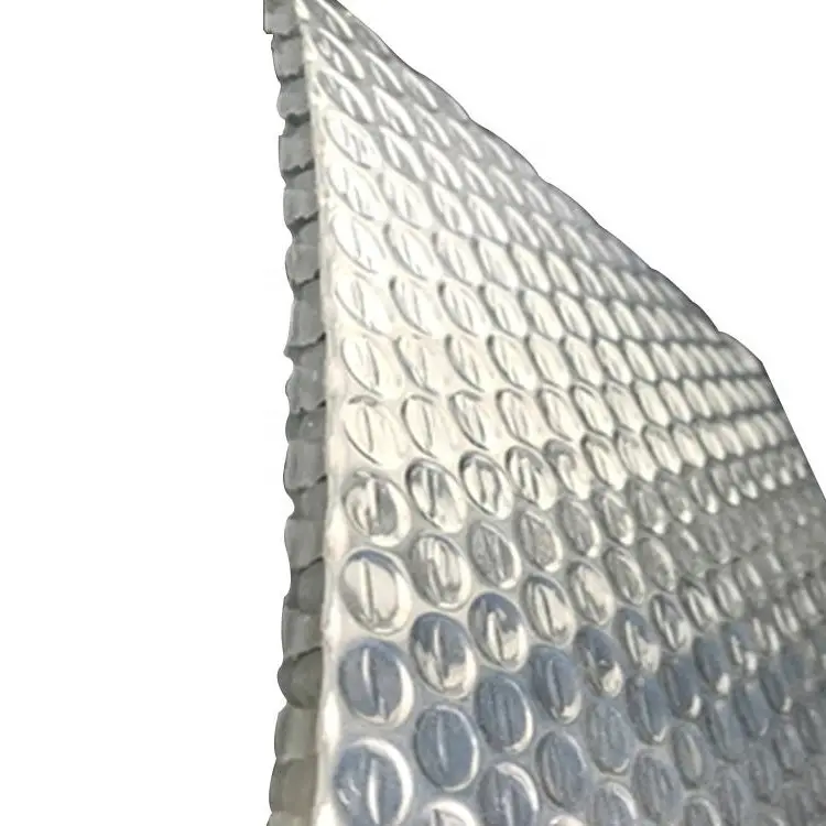 Barrière radiante en tissu d'aluminium à bulles d'air Isolation thermique pour maisons/voitures