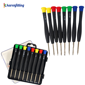 8 in 1 Screwdriver Set <b>Tools</b> for Repairing Mobile Phone Watch Screw Driver Kit - Product Image 1