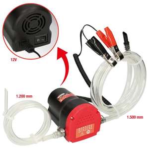 KS TOOLS - 150.2800 Electric <b>suction</b> and transfer <b>pump</b> - EAN 4042146768358 HEAVY VEHICLES - Product Image 1