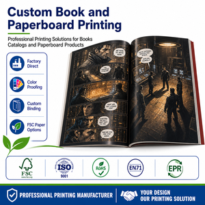 Stampa Personalizzata a Colori di <span class=keywords><strong>Fumetti</strong></span> e Manga di Supereroi con Rilegatura a Punto Metallico - Product Image 1