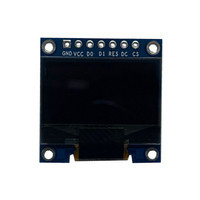 0.96 modul layar tampilan PCB OLED kecil 128x64 Antarmuka seri I2C IIC 7PIN PCBA untuk perangkat e-paper