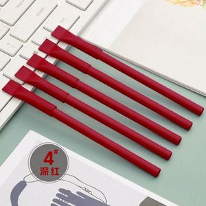 Bolígrafo de tubo de papel artesanal de colores ecológico personalizado de gran oferta - Product Image 2