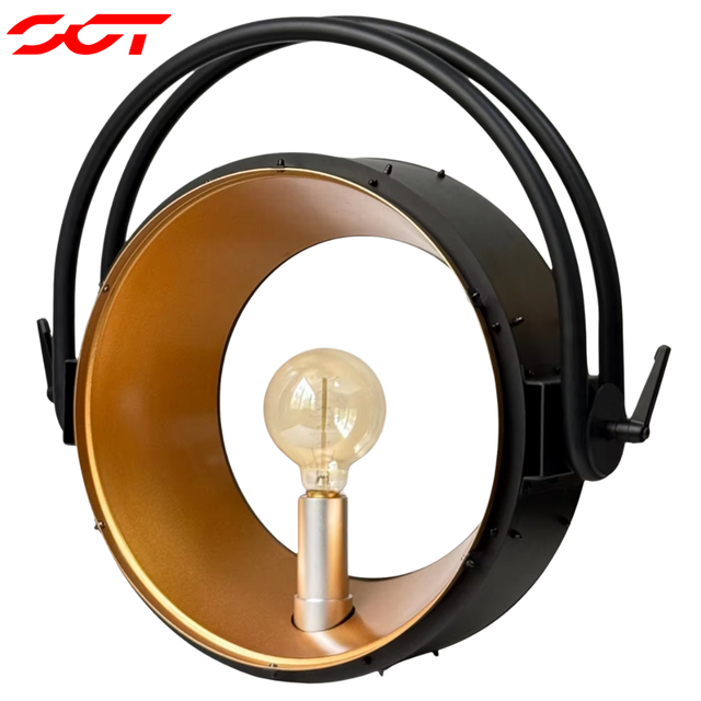 Black Appearance Retro Light Stage Light Dj Background Dj 40W DMX512 Tungsten Bulb Classic Retro Yellow Stage Light for Party
