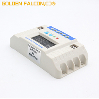 Contrôleur de charge solaire PWM mini 20A, hors réseau, hybride, pour panneaux solaires
