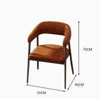 Usine Foshan moderne Café en bois massif Café Restaurant Café Cabine personnalisable Canapé commercial Table et chaise Combinaison
