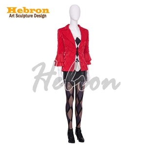 Disfraces de cosplay personalizados de <span class=keywords><strong>Harley</strong></span> <span class=keywords><strong>Quinn</strong></span> de la película DC Joker2 para adultos, para Halloween, televisión, cine y eventos. - Product Image 2