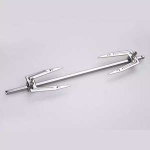 Accessori per <span class=keywords><strong>Forno</strong></span> per Spiedini di Pollo Arrosto, Accessori per Girarrosto, Forchetta per Pollo Grigliato in Acciaio Inox, Utensili per Barbecue - Product Image 6