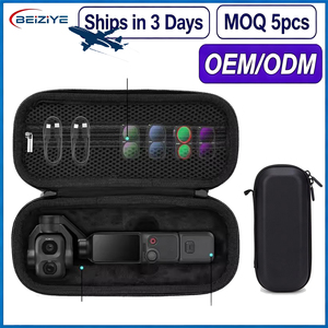Sac de rangement pour accessoires d'appareil photo <span class=keywords><strong>DJI</strong></span> <span class=keywords><strong>Osmo</strong></span> <span class=keywords><strong>Pocket</strong></span> 4Pro, étui de transport, boîte de voyage portable pour <span class=keywords><strong>DJI</strong></span> <span class=keywords><strong>Pocket</strong></span> 4P, sac à main en nylon - Product Image 1