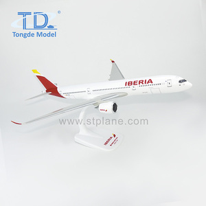 Modelo de Avión <span class=keywords><strong>Iberia</strong></span> A350-900 1/200 33cm de Plástico ABS, Color Personalizable, Regalo de Aviación Moderno, Ideal para Regalar - Product Image 2
