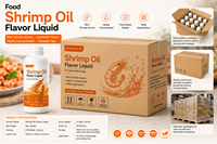 Arôme alimentaire Huile de crevettes Taima 99% Épices Assaisonnements Agents aromatisants pour aliments soufflés Boulettes de crevettes Sauce aux fruits de mer - Durée de conservation 3 ans