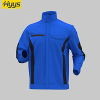 Vestes de travail bleu roi pour hommes – Confortables et robustes – Manteaux et hauts de travail pour atelier
