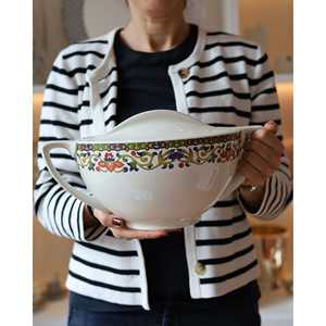 Service de table complet Richard Ginori Odissea 2001, 12 pièces, décorations Metis, assiettes et plats kg - Product Image 3