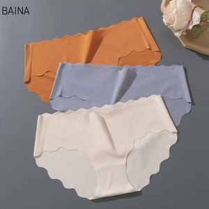 Braguitas Sexys Onduladas de Seda Helada sin Costuras de Cintura Media para Mujer al por Mayor - Product Image 4