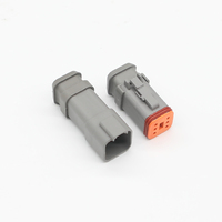Connecteur d'adaptateur automobile étanche LIZONE DT04-6P-E008 6 broches - Plage de température de -40 à 105°C - Vente directe d'usine en Chine