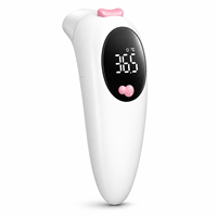 Termometer Inframerah untuk Pengukuran Suhu Susu dengan Berbagai Mode Pengukuran, Ramah Lingkungan, Disetujui Ibu, untuk Anak-Anak, Dewasa, dan Perjalanan Keluarga