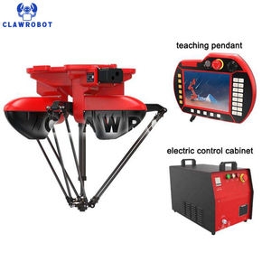 Robot Delta 4 axes CLAWROBOT, charge utile 15 kg, portée 1200 mm, pour assemblage, tri, manutention de matériaux, automatisation, système guidé par la vision - Product Image 3