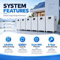 Sistem Penyimpanan Energi Rumah Cadangan Lithium 220V 100Ah untuk Dukungan Ruang Server