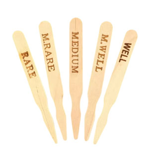 เครื่องหมายสเต็กไม้หายากขนาดกลางแบบใช้แล้วทิ้ง1000ชิ้นต่อแพ็ค - Product Image 4