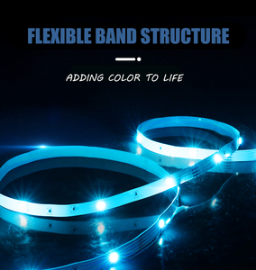 <b>RGB</b> LED Strip Lights, Works with Alexa & Google Home Voice/App <b>Control</b> Smart Music Sync Tape Light for Bedroom & TV - Product Image 2