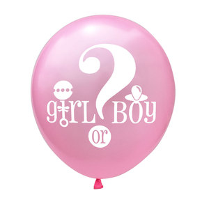 Palloncini in Lattice da 12 Pollici <span class=keywords><strong>Rosa</strong></span>, Blu <span class=keywords><strong>e</strong></span> Bianchi Opachi per Rivelazione del Sesso del Bambino, Decorazioni per Feste Baby Shower - Product Image 3