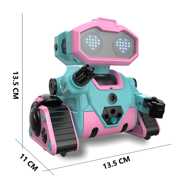 2024 NEW Pet Robot Intelligent Voice Controlled Mechanical Dog Smart Interactive Stunt Robot Dog Toy Programmable Gift for Kinds