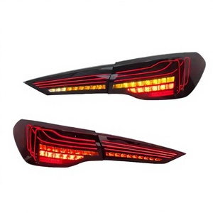 Nouveau feu arrière transparent CSL <span class=keywords><strong>pour</strong></span> voiture, compatible avec les séries 4 M4 G22 G23 G26 G82 G83, avec signal lumineux <span class=keywords><strong>laser</strong></span> - Product Image 3