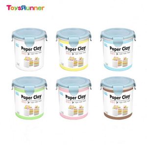 ดินน้ำมันแบบนุ่ม 800 มล. ของเล่นเด็กเสริมพัฒนาการ สีสันสดใส รูปทรงเค้ก สไลม์ ดินปั้น - Product Image 3