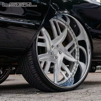 جنوط سيارات مخصصة من قطعتين أو ثلاث قطع مقاس 18 و19 و20 بوصة، عجلات مطروقة 5x130 و5x114.3 و6x139.7 و5x120، جنوط من سبائك الألومنيوم المطروقة