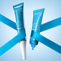Crème pour les yeux anti-âge FAYANKOU à la marque privée, collagène et peptides, effet instantané anti-rides, élimination des poches sous les yeux, des cernes, raffermissante, liftante