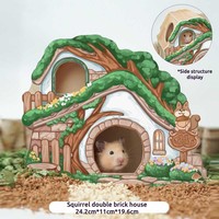 Grande peau de hamster en forme de gland au design original