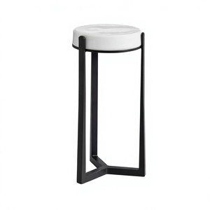Top Standard Product <b>Side</b> <b>Table</b> Modern Furniture Top Marble Good Quality Hot Selling New Design 2024 Indian Handicraft Item - Product Image 1