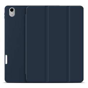 Étui pour <span class=keywords><strong>iPad</strong></span> avec support pour stylet, coque fine en TPU, Smart Cover pour <span class=keywords><strong>iPad</strong></span> <span class=keywords><strong>Pro</strong></span> 13 11 Air 10.9 Mini 7, support pliable à trois volets, protection et refroidissement - Product Image 6