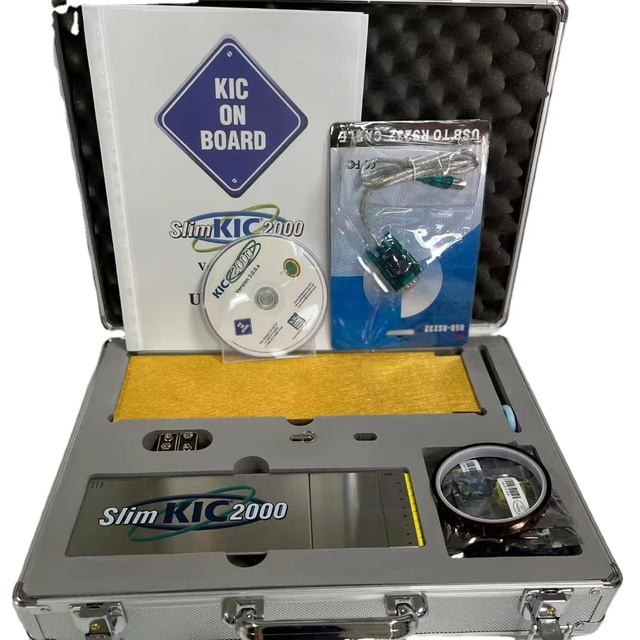 SMT Slim KIC2000 9-Channel Fully Automatic High Efficiency PCB Temperature Profiling Thermal Profiler Engine Gear Bearing for
