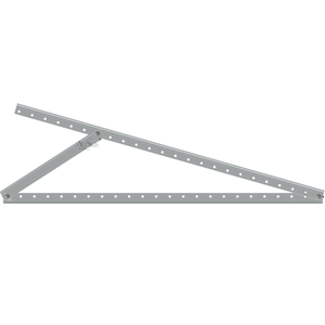 Soporte <span class=keywords><strong>de</strong></span> Montaje para Panel Solar ARTSIGN, Ajustable, <span class=keywords><strong>de</strong></span> Aluminio Perforado, en Forma <span class=keywords><strong>de</strong></span> L, para Instalación en Techos Planos - Product Image 2