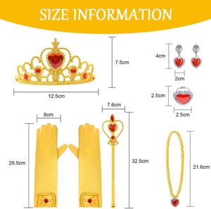 Robe de Déguisement <span class=keywords><strong>Princesse</strong></span> Belle pour Petite Fille, Tenue de Fête pour Enfants - Product Image 5