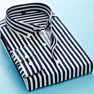 Camicia <span class=keywords><strong>uomo</strong></span> bella camicia a righe <span class=keywords><strong>uomo</strong></span> a maniche lunghe da <span class=keywords><strong>uomo</strong></span> - Product Image 1