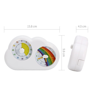 Temporizador Visual multifunción para niños, reloj de mesa de gestión de tiempo de estudio, <span class=keywords><strong>Pomodoro</strong></span>, cuenta regresiva, alarma de productividad, temporizador de estudio - Product Image 6