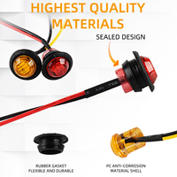 Camion LED signal lumière latérale 3led feux diurnes bouton d'avertissement lumière latérale Eagle Eye