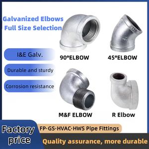 מפחית חוט פלדה 45 מעלות המרפק <span class=keywords><strong>en10242</strong></span> bspt 1/2 ל 4 אינצ 'רי צינור מערכת אביזרי צינור ציפוי אבץ מצופה מוסמך - Product Image 4