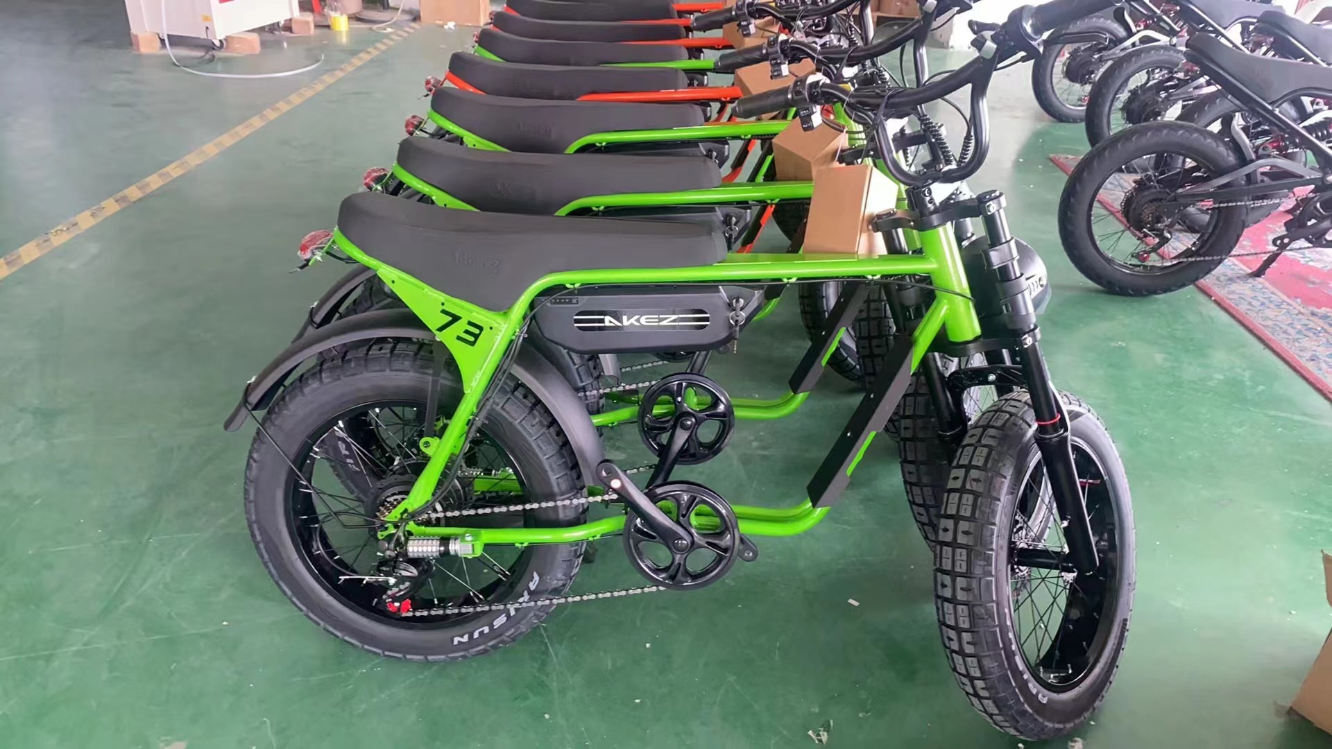 【mimi】ZG Super Ebike ZX Z1 Z ZG Miami 73 Adventure Bicycle 52 Volt