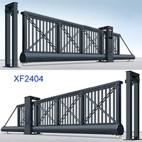 Sistema de Puerta Corredera Cantilever con Motor sin Escobillas, Control Remoto de 30m, Control de Acceso Multi-Autenticación, Ofrece Ventajas
