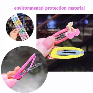 Clips y alfileres para el cabello de perlas de tela de cristal de metal en forma de U bebé niña niños horquilla para el cabello para Niños Accesorios para niños regalo